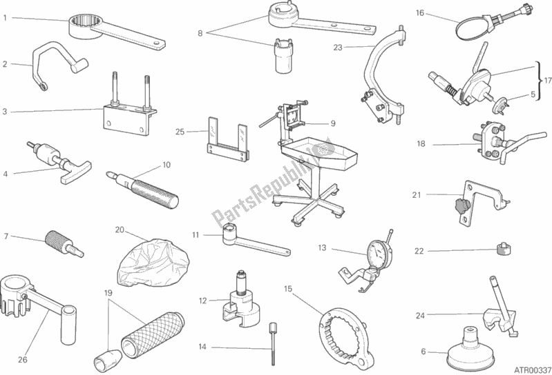 All parts for the Workshop Service Tools, Engine of the Ducati Scrambler 1100 Thailand 2019